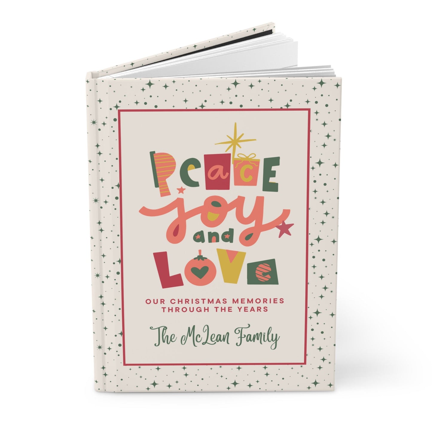 Christmas Memories - A Custom Holiday Journal