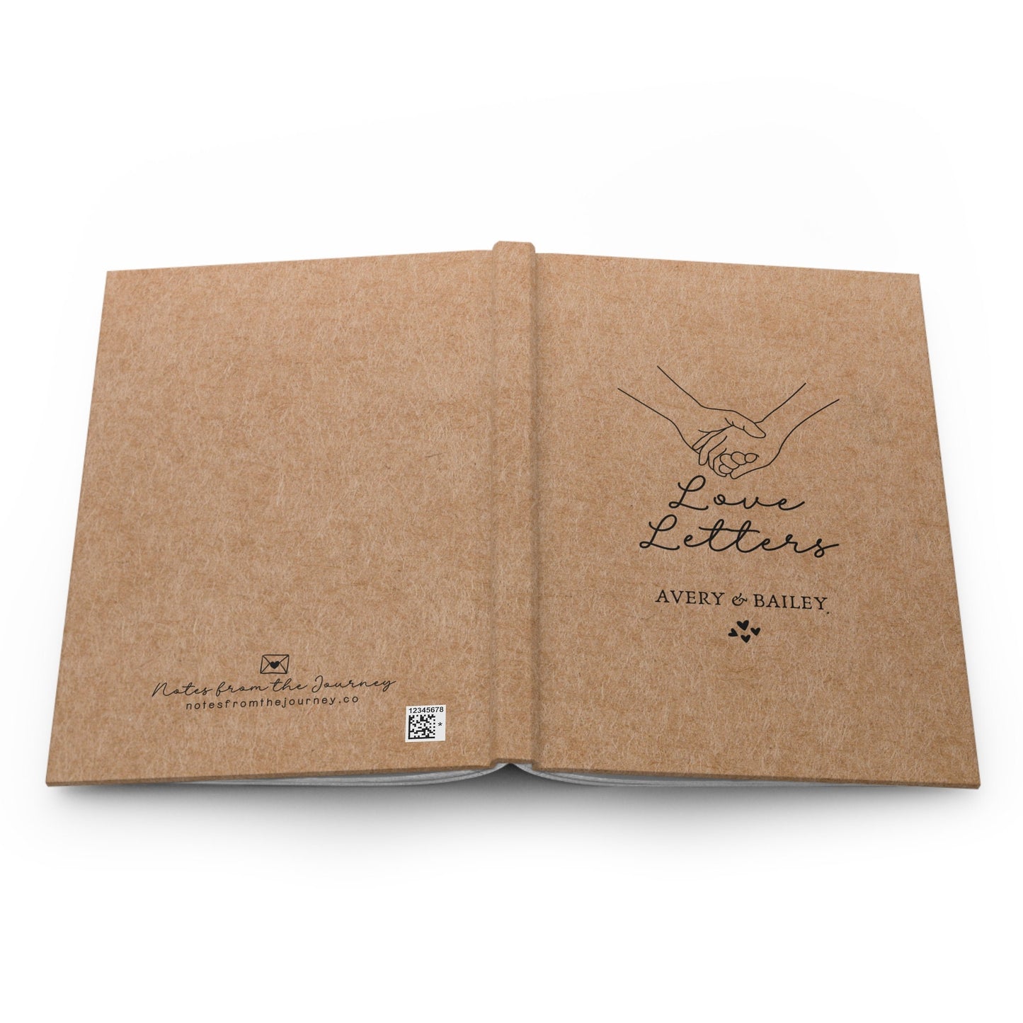 Love Letters - Personalized Couple's Journal