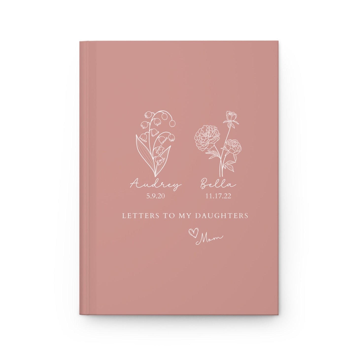 Letters to My Daughters - A Personalized Journal for Girl Moms