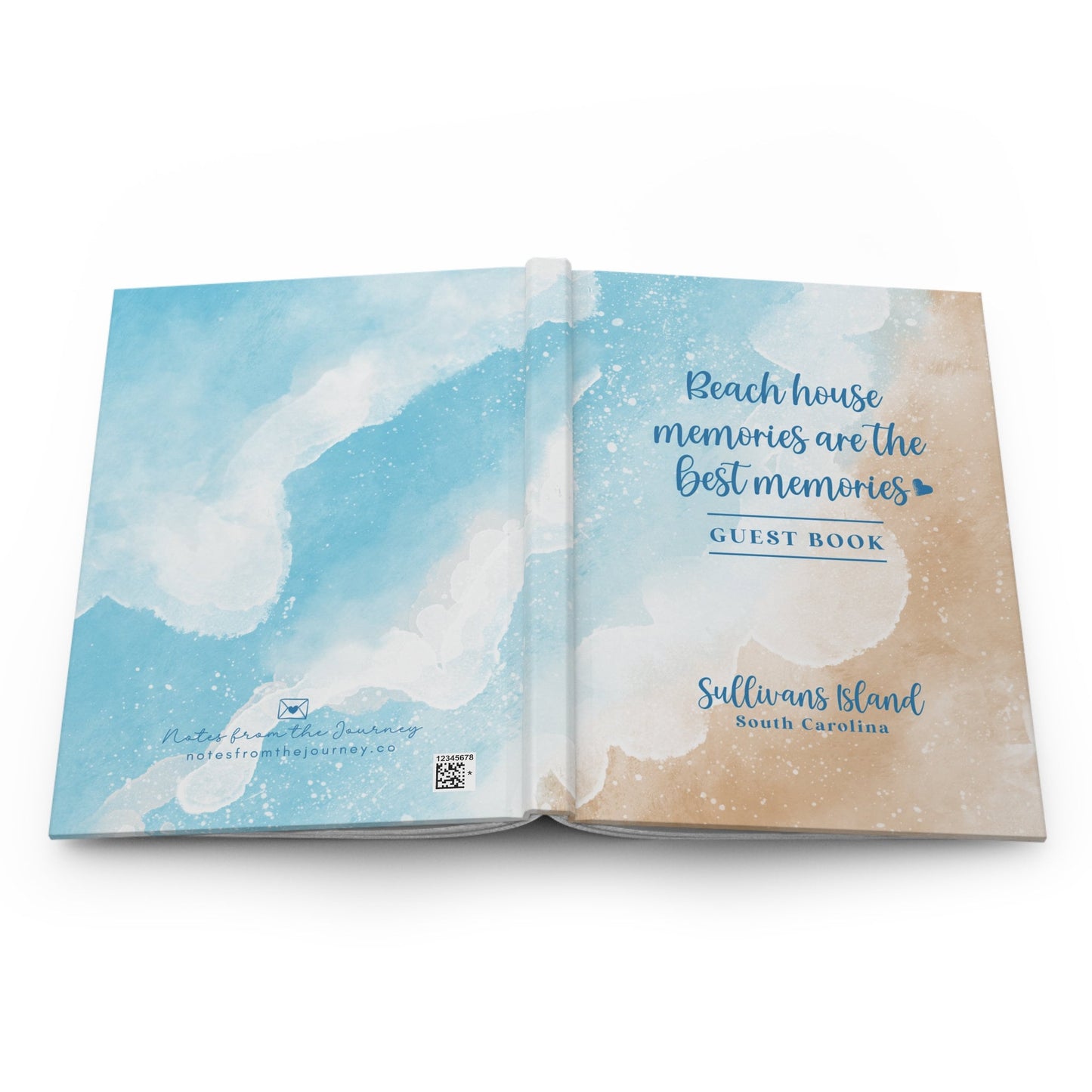 Beach House - A Personalized Guestbook