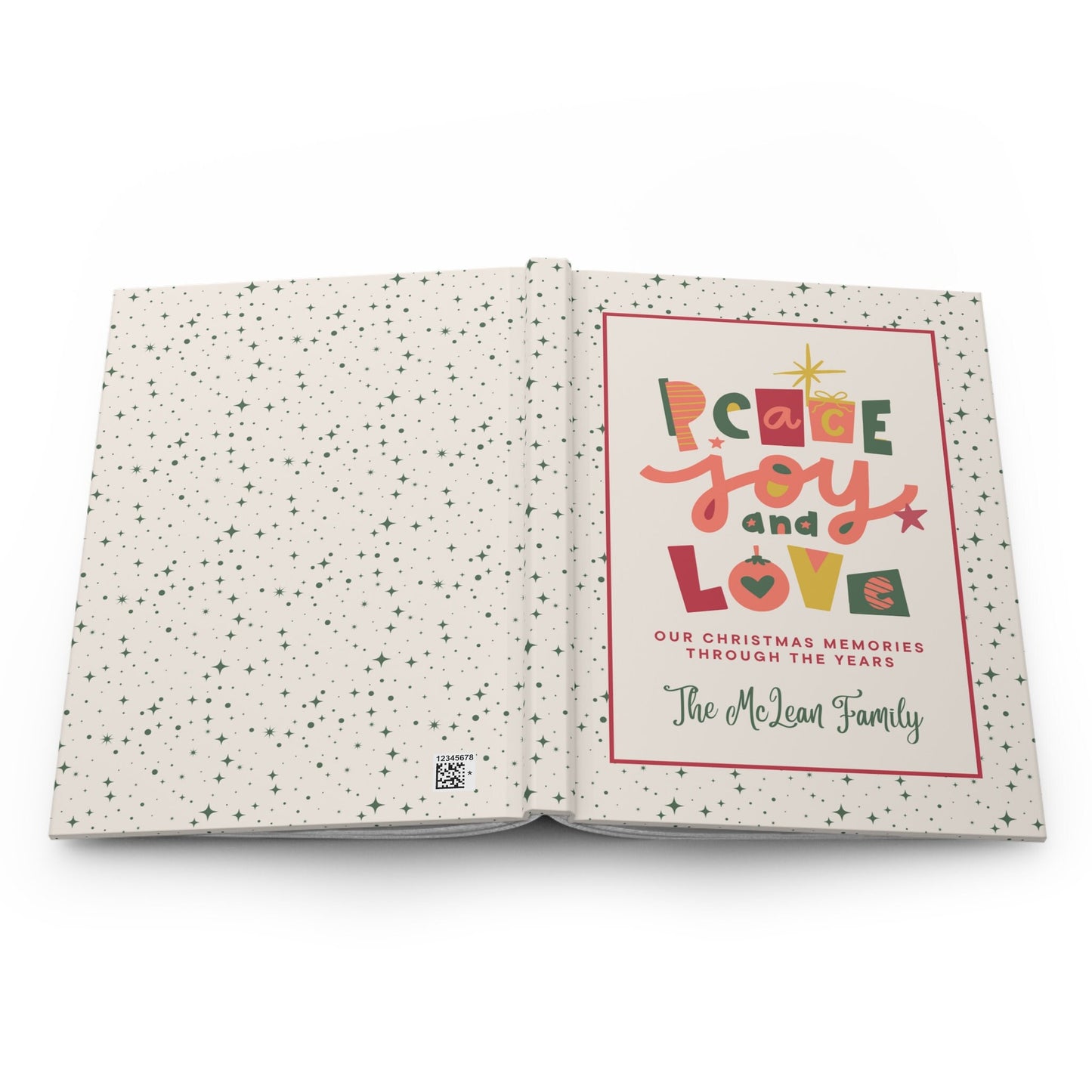 Christmas Memories - A Custom Holiday Journal