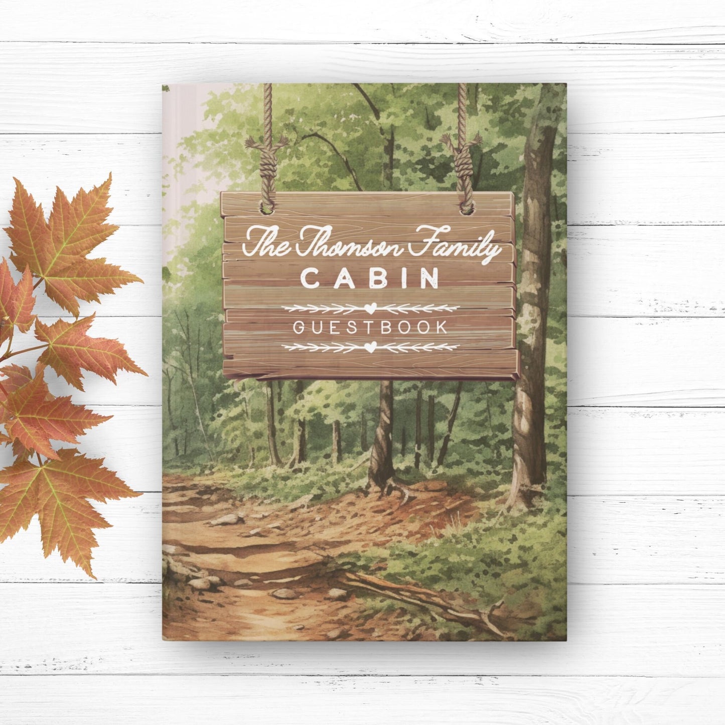 Cabin - A Custom Guestbook for Cabin Rentals